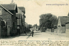 1906 Darmstädter Straße mit Dampfstraßenbahn
