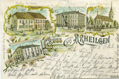 1911 Arheilgen, Kirche, Schule