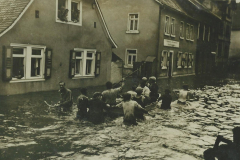 Überschwemmung 1932 Messelerstrasse